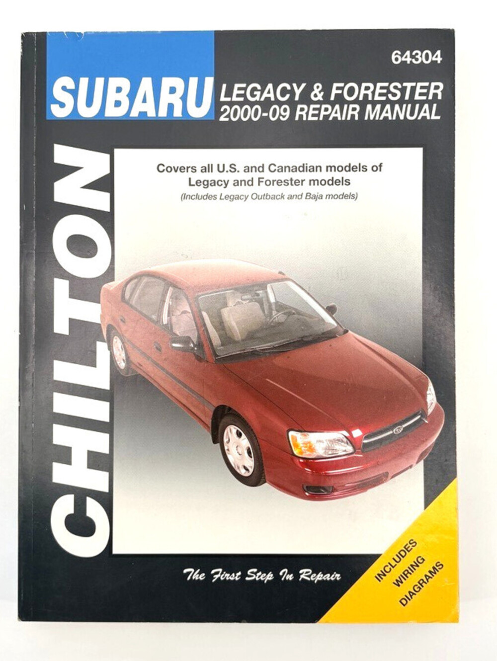Chilton 2000-2009 Subaru Legacy & Forrester Repair Manual #64304